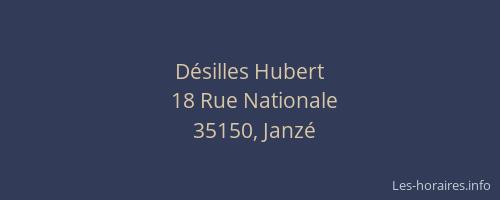 Désilles Hubert