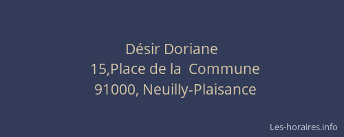 Désir Doriane