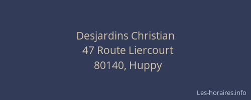 Desjardins Christian