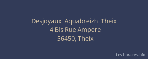 Desjoyaux  Aquabreizh  Theix