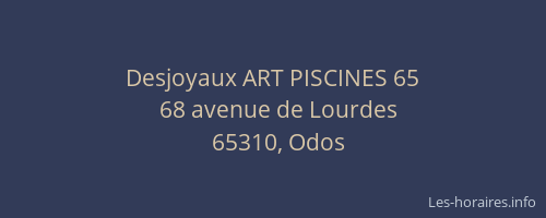 Desjoyaux ART PISCINES 65