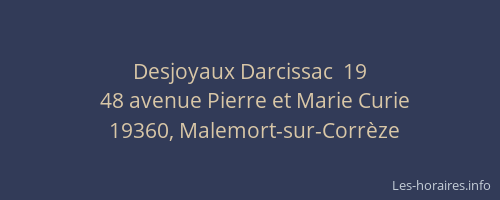Desjoyaux Darcissac  19