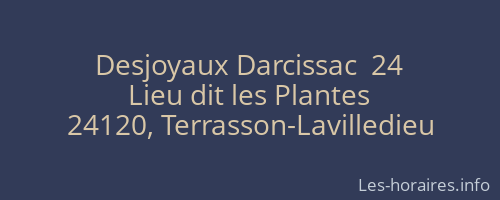 Desjoyaux Darcissac  24