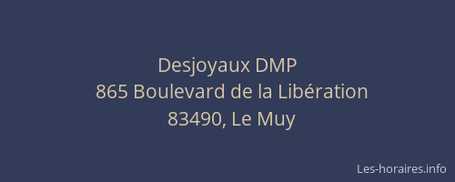 Desjoyaux DMP