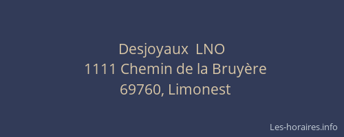 Desjoyaux  LNO