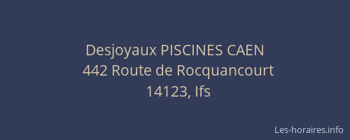 Desjoyaux PISCINES CAEN