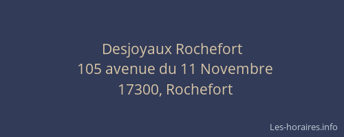 Desjoyaux Rochefort