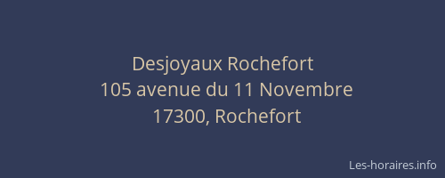 Desjoyaux Rochefort