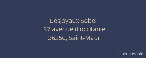 Desjoyaux Sobel