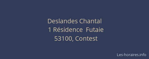 Deslandes Chantal