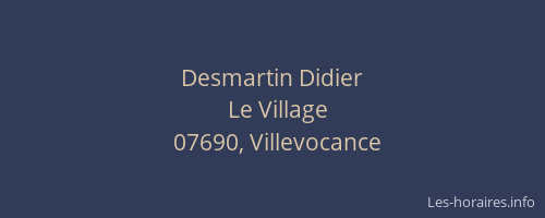 Desmartin Didier