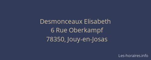 Desmonceaux Elisabeth