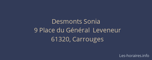 Desmonts Sonia