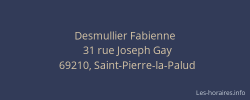 Desmullier Fabienne