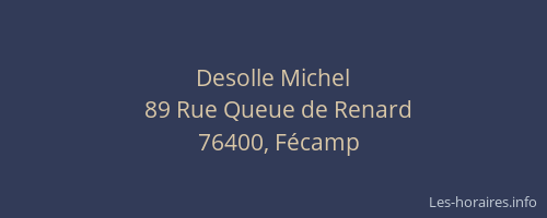 Desolle Michel