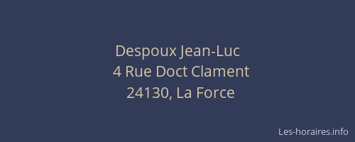 Despoux Jean-Luc