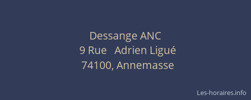 Dessange ANC