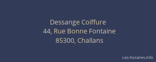 Dessange Coiffure