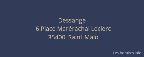 Dessange