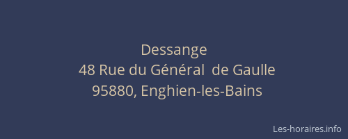 Dessange
