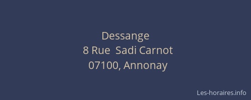 Dessange