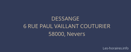 DESSANGE