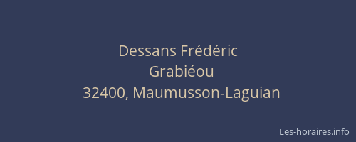 Dessans Frédéric