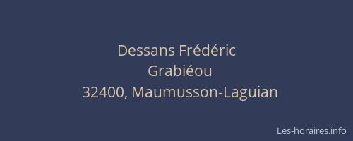 Dessans Fr&eacute;d&eacute;ric