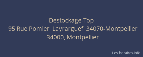 Destockage-Top