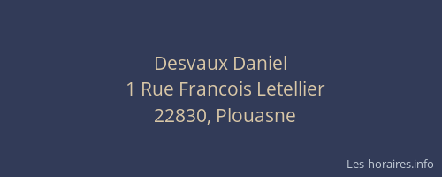 Desvaux Daniel