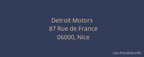 Detroit Motors