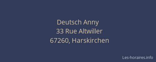 Deutsch Anny