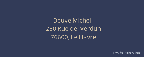 Deuve Michel