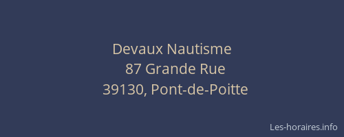 Devaux Nautisme