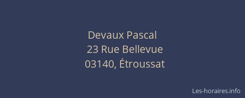 Devaux Pascal