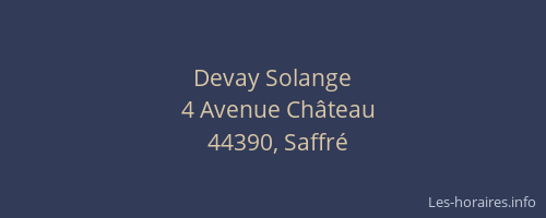 Devay Solange