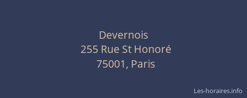 Devernois