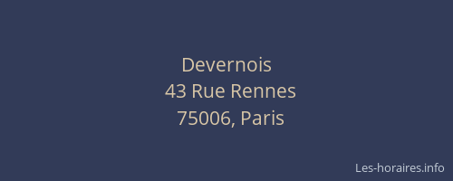 Devernois
