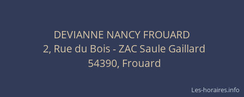 DEVIANNE NANCY FROUARD