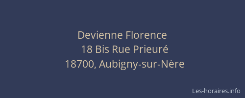 Devienne Florence