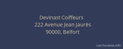 Devinast Coiffeurs