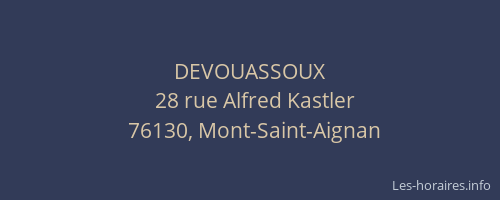 DEVOUASSOUX