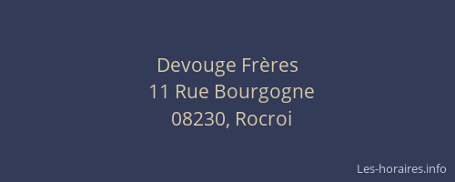 Devouge Frères
