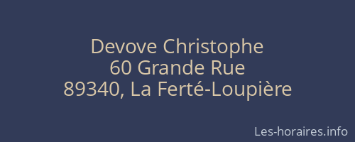 Devove Christophe