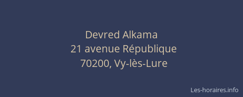 Devred Alkama