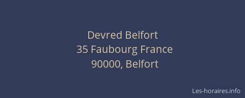 Devred Belfort