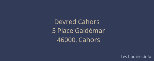 Devred Cahors