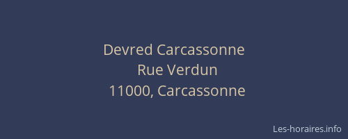 Devred Carcassonne