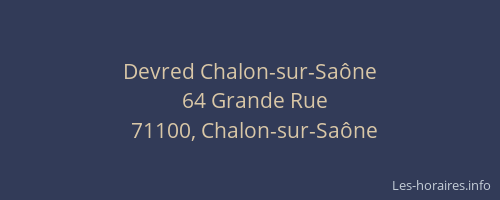 Devred Chalon-sur-Saône