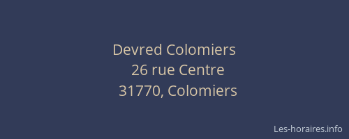 Devred Colomiers